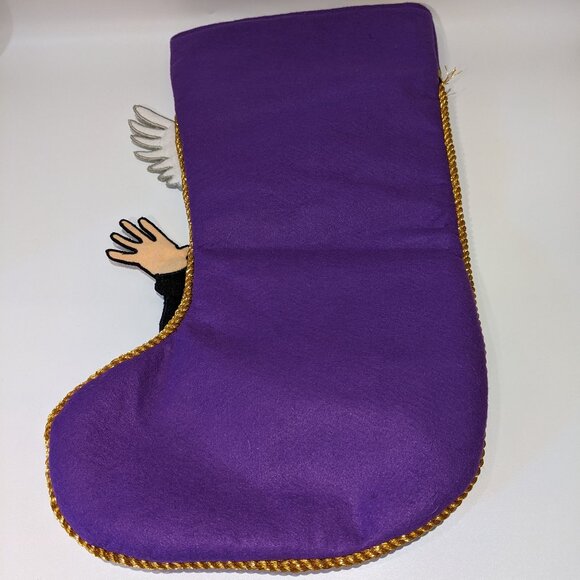 Vintage 2001 Enesco Harry Potter Large 19.5" Quilted Felt Christmas Stocking - Picture 6 of 7